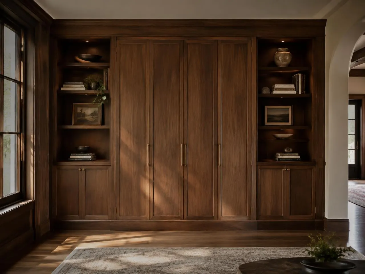 Architectural built-in cabinetry study